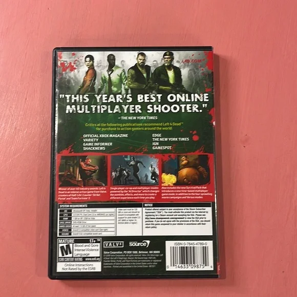 Left 4 dead pc disk game - Picture 2 of 5